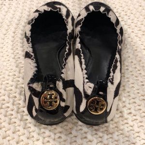 Tory Burch Zebra Flats